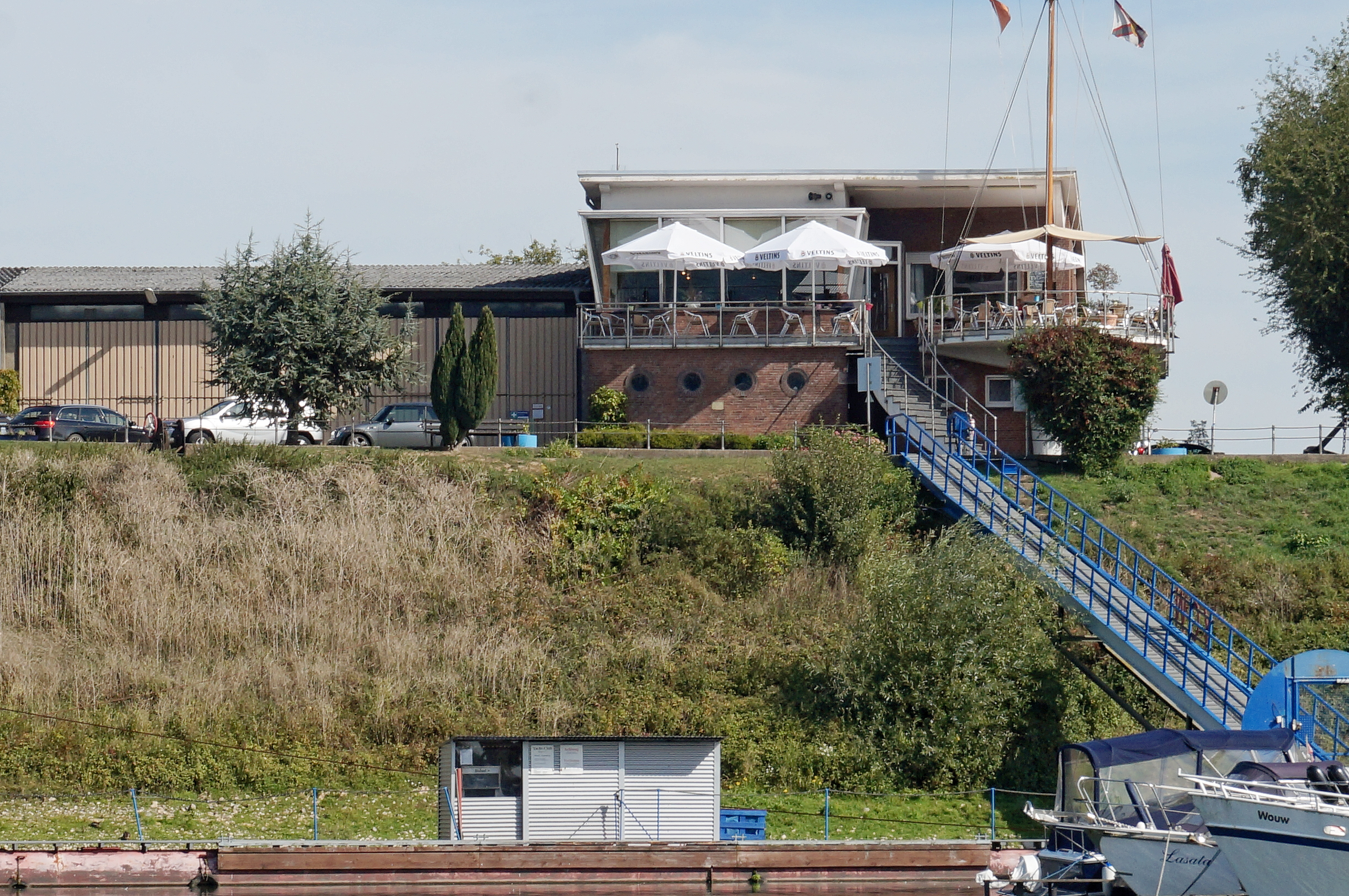 Clubhaus des Yacht-Club Wesel