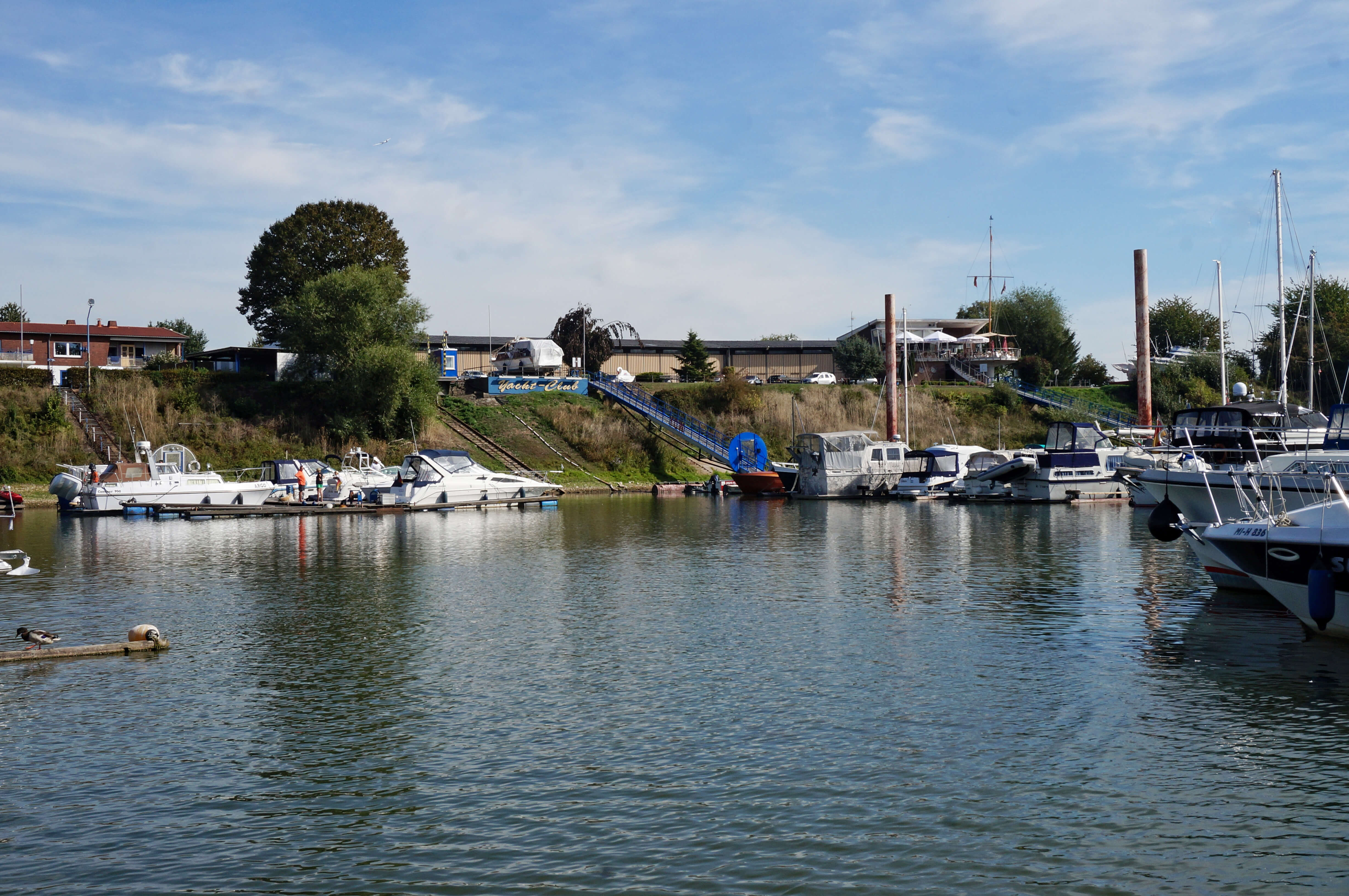Hafen des Yacht-Club Wesel