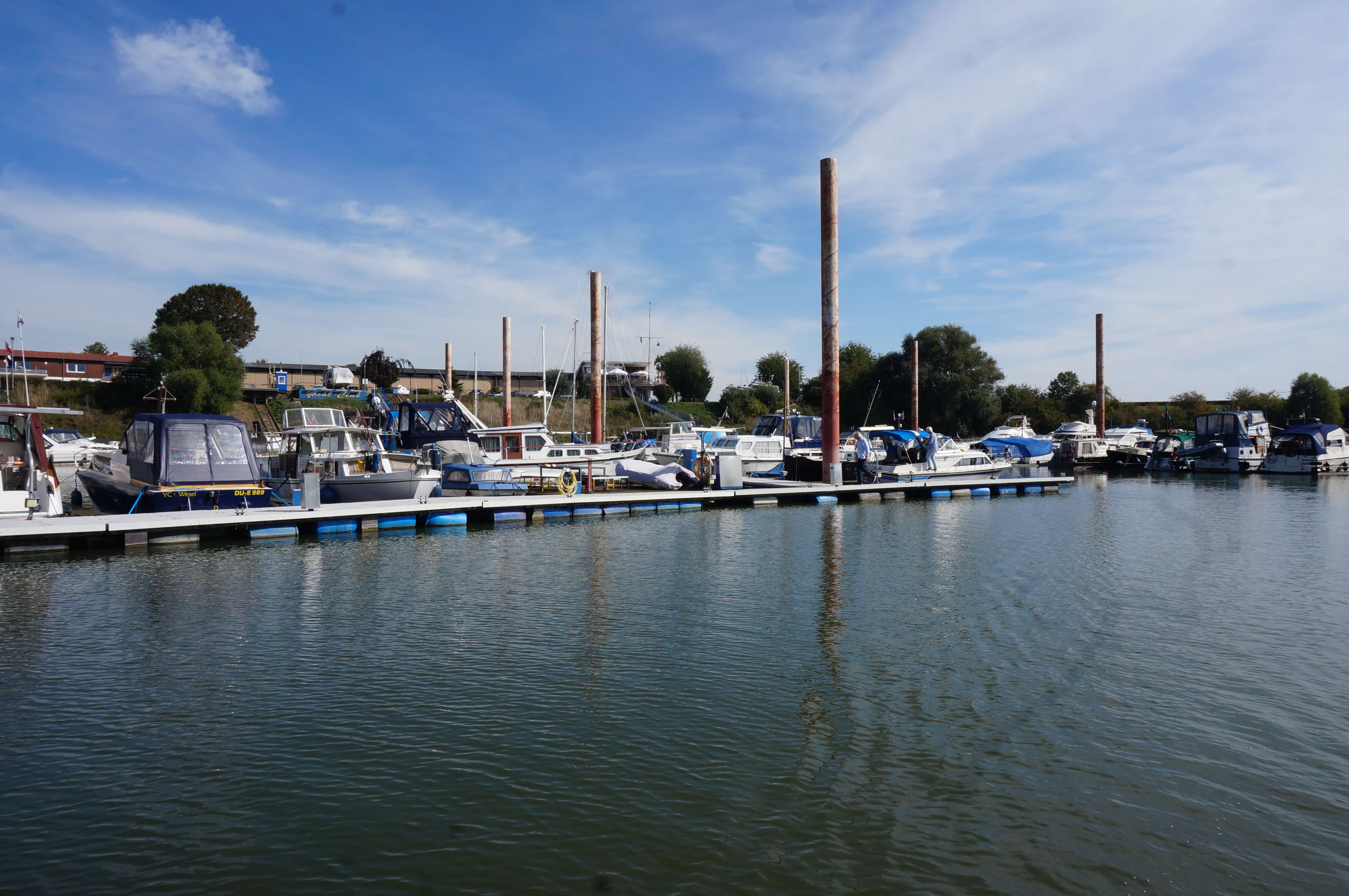 Hafen des Yacht-Club Wesel